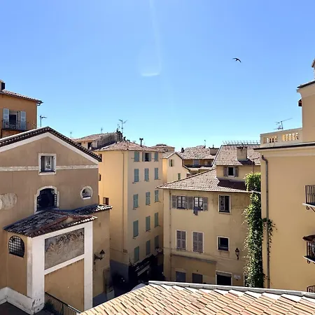 Riviera - Les Toits D Augustin - Bright With A C - Old Town شقة نيس